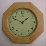 Jeka 8-hoekige blankeiken klok ZX